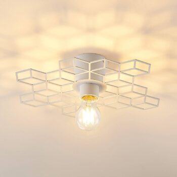 Lucande Alexaru nástenné svietidlo, biela