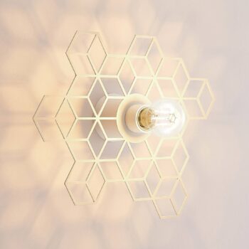 Lucande Alexaru nástenné svietidlo, biela