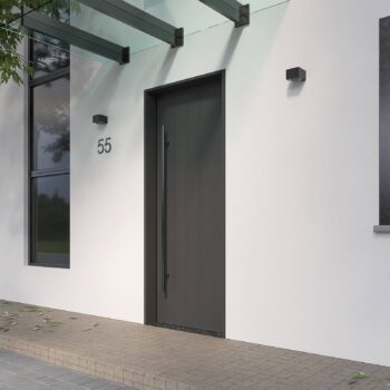 Lucande Almos vonkajšie nástenné LED hranaté 2-pl.