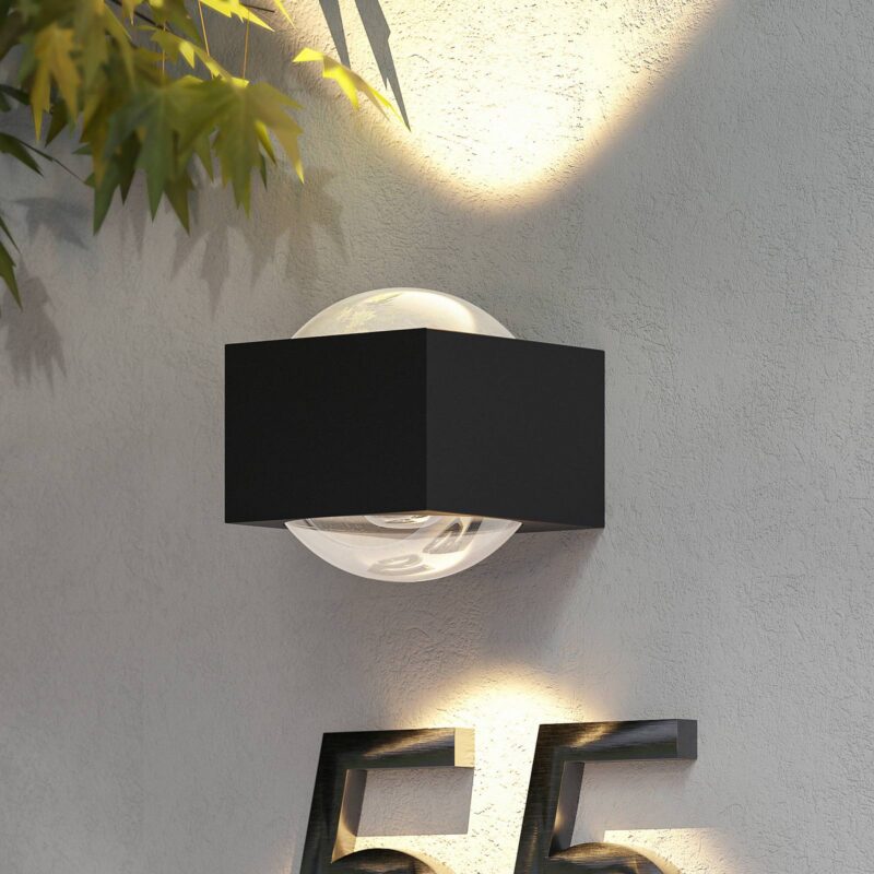 Lucande Almos vonkajšie nástenné LED hranaté 2-pl. Lucande Almos vonkajšie nástenné LED hranaté 2-pl.