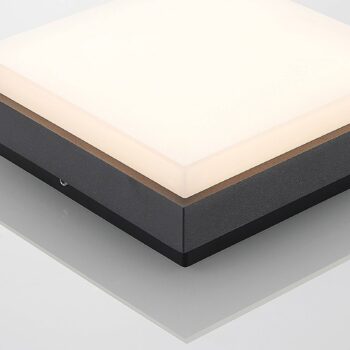 Lucande Amra LED svietidlo, štvorec 17,5 cm