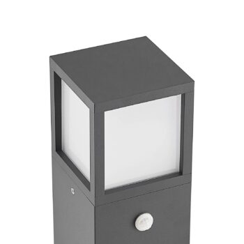 Lucande Dewari cestné svetlo, detektor pohybu, E27, 65cm, IP54