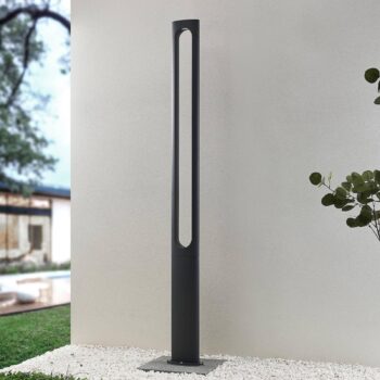 Lucande Dovino LED stožiarová lampa, 200 cm