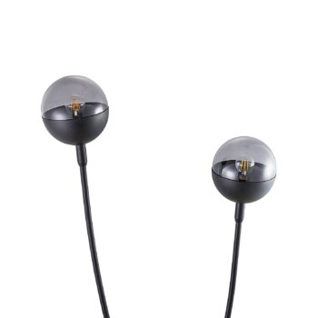 Lucande Dustian stojaca lampa, 2 svetelné zdroje