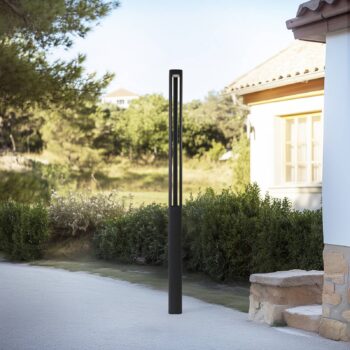 Lucande Exterierove LED svietidla Pirron, 230 cm, antracitová, IP65