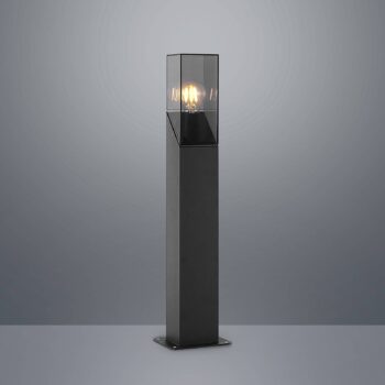 Lucande Fiola podstavec, 60 cm, antracit, IP54