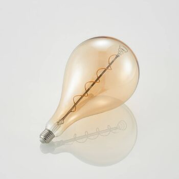 Lucande LED E27 A160 4W 2 700 K stmieva jantárová
