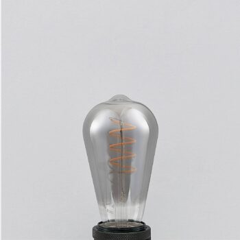 Lucande LED E27 ST64 4W 1 800K stmieva titán 5ks