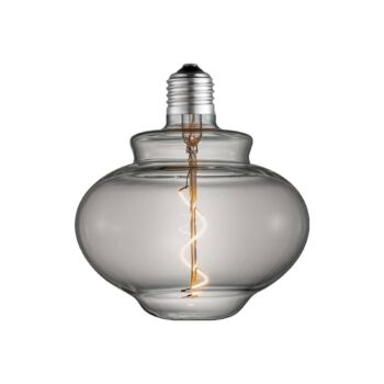 Lucande LED lampa E27 Ø 16cm 4W 1800K dymová
