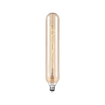 Lucande LED lampa E27 Ø 6cm 4W 2700K jantárová