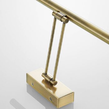 Lucande LED obrazové svetlo Dimitrij, mosadz, kov, 54cm