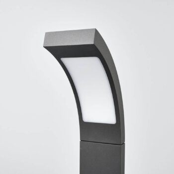 Lucande LED podstavné svietidlo Juvia, 40 cm, antracit, IP54