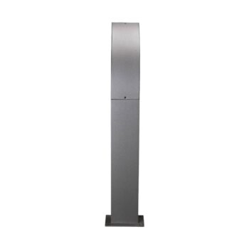 Lucande LED podstavné svietidlo Lennik, 60 cm, antracit, kov