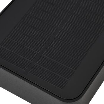 Lucande LED solárne vonkajšie nástenné svietidlo Dava, výška 5 cm, senzor