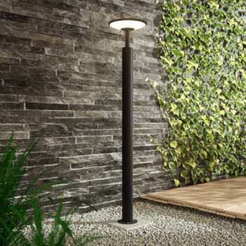 Lucande LED svetlo na chodník Fenia, 100 cm, antracit, IP65