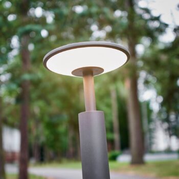 Lucande LED svetlo na chodník Fenia, 100 cm, antracit, IP65