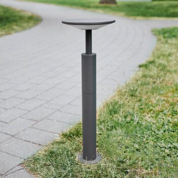 Lucande LED svetlo na chodník Fenia, 60 cm, antracit, IP65