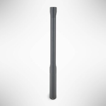 Lucande LED svetlo na chodník Fenti, 90 cm, antracit, hliník