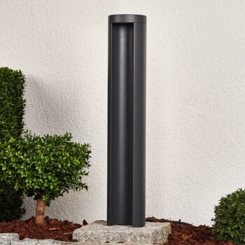 Lucande LED svetlo na chodník Jaron, 65 cm, antracitová farba, IP54