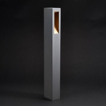 Lucande LED svetlo na chodník Jenke, 65 cm, antracit, hliník