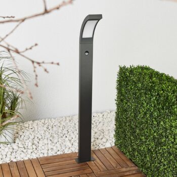 Lucande LED svetlo na chodník Juvia, 100 cm, detektor pohybu, IP54
