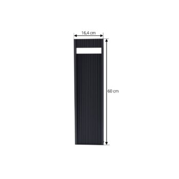 Lucande LED svetlo na chodník Tavion, 60 cm, antracit, IP65