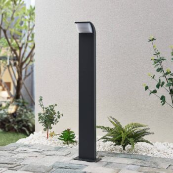 Lucande LED svetlo na chodník Tinna, 80 cm, antracit, IP65