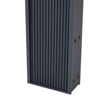 Lucande LED vonkajšie svetlo Tavion, 230 cm, antracit, IP65