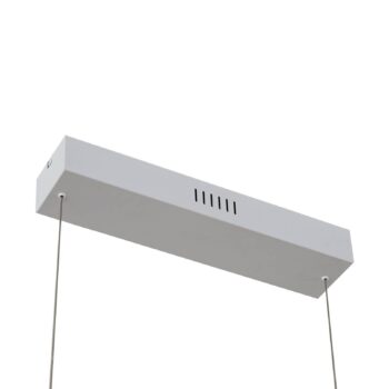 Lucande LED závesné svietidlo Nihalo, drevo, 122 cm, stmievateľné, CCT