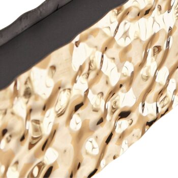 Lucande LED závesné svietidlo Nivara, 117 cm, zlatá, kov