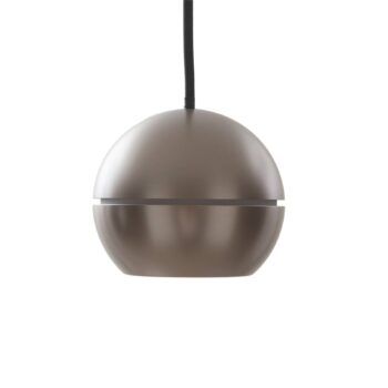 Lucande LED závesné svietidlo Plarion, farba niklu, hliník, Ø 9 cm