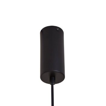 Lucande LED závesné svietidlo Savete, dymová sivá, sklo, Ø 12 cm
