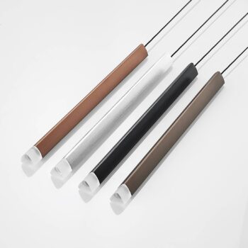 Lucande LED závesné svietidlo Stoika, 80 cm, 16 svetiel, hranaté