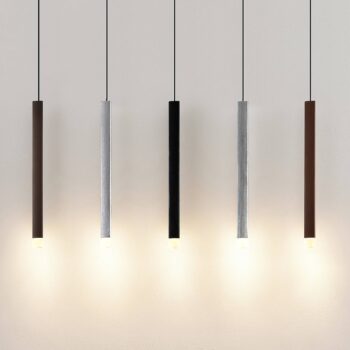 Lucande LED závesné svietidlo Stoika, 88 cm, 5 svetiel, kov