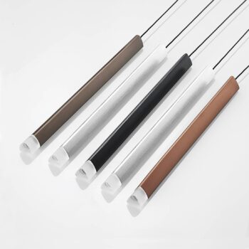 Lucande LED závesné svietidlo Stoika, 88 cm, 5 svetiel, kov