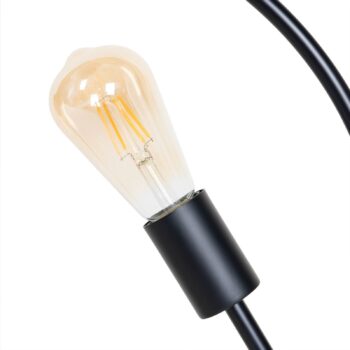 Lucande Linnard stolová lampa zo železa, 3-pl.