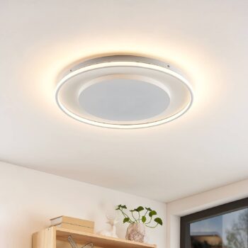 Lucande Murna LED stropná lampa, Ø 61 cm