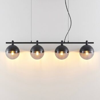 Lucande Neta závesná lampa, 4 svetelné zdroje