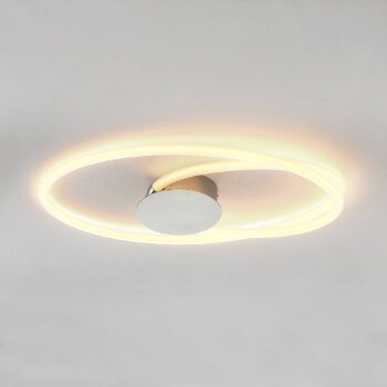 Lucande Ovala stropné LED svietidlo, 72 cm