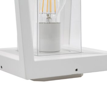 Lucande Podstavce svetlo, biele, kov, 24 cm, E27, IP54