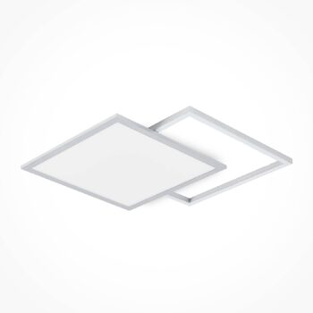 Lucande Senan LED stropná lampa, štvorce, CCT
