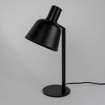 Lucande Servan stolová lampa z čierneho železa