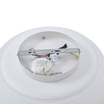 Lucande Smart LED stropné svietidlo Bolti, biele, RGBW, CCT, Tuya