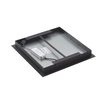 Lucande Smart LED stropné svietidlo Leicy black 45 cm RGB CCT