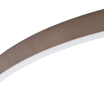 Lucande Smart LED stropné svietidlo Moise, káva, CCT, Tuya