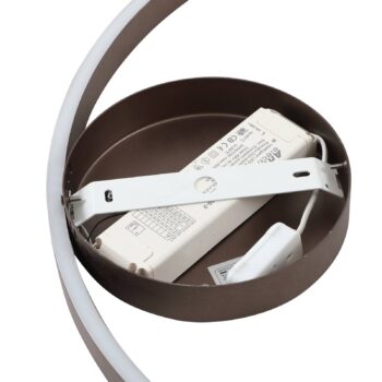 Lucande Smart LED stropné svietidlo Moise, káva, CCT, Tuya