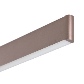 Lucande Smart LED stropné svietidlo Mylosh, káva, CCT, Tuya