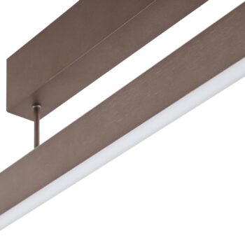 Lucande Smart LED stropné svietidlo Mylosh, káva, CCT, Tuya