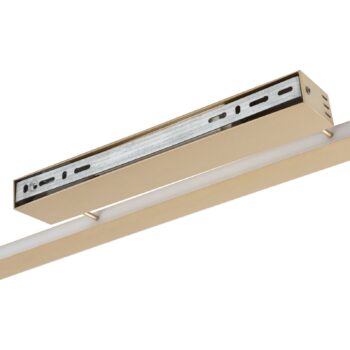 Lucande Smart LED stropné svietidlo Mylosh, zlatá, CCT, Tuya