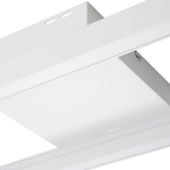 Lucande Smart LED stropné svietidlo Tjado, 100 cm, biele, RGBW
